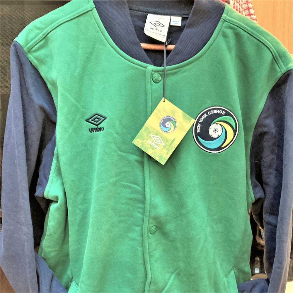 NWT Jacket Men Soccer Umbro XL, 2XL 61022U Pele's US team NY Cosmo Retail $110 - Picture 8 of 8